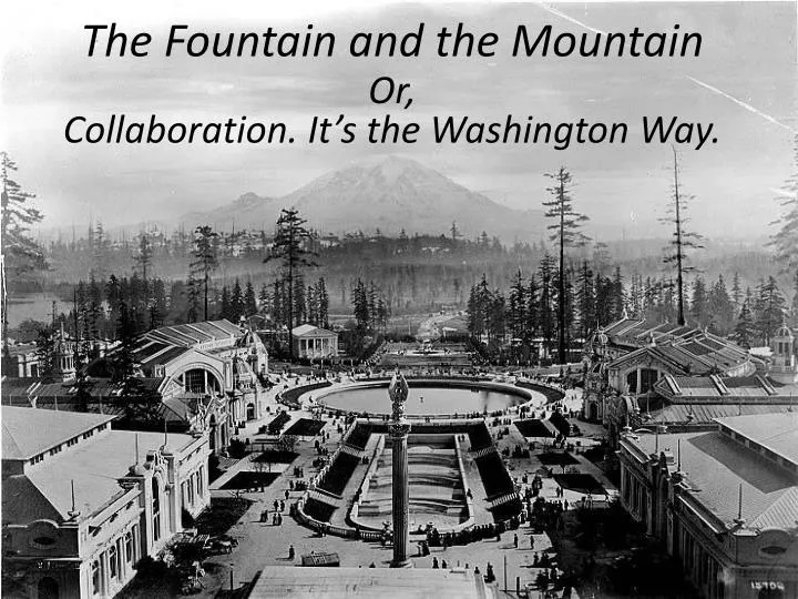 the fountain and the mountain