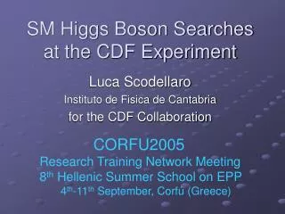 sm higgs boson searches at the cdf experiment