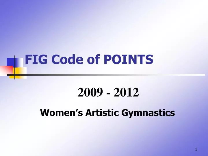 fig code of points