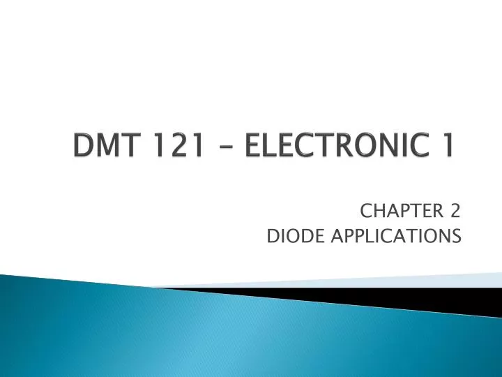 dmt 121 electronic 1