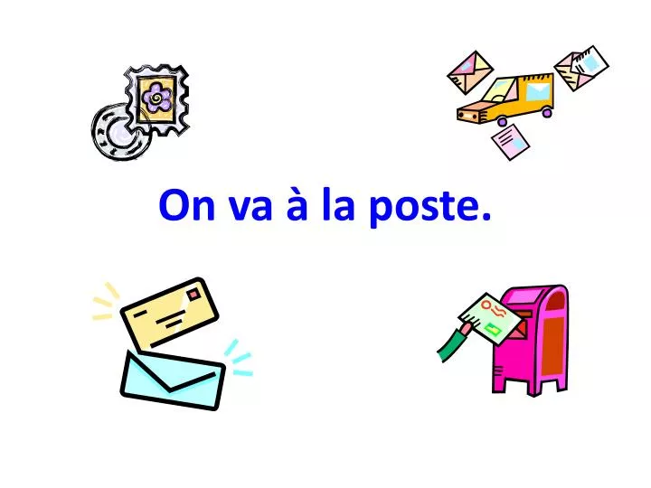 on va la poste