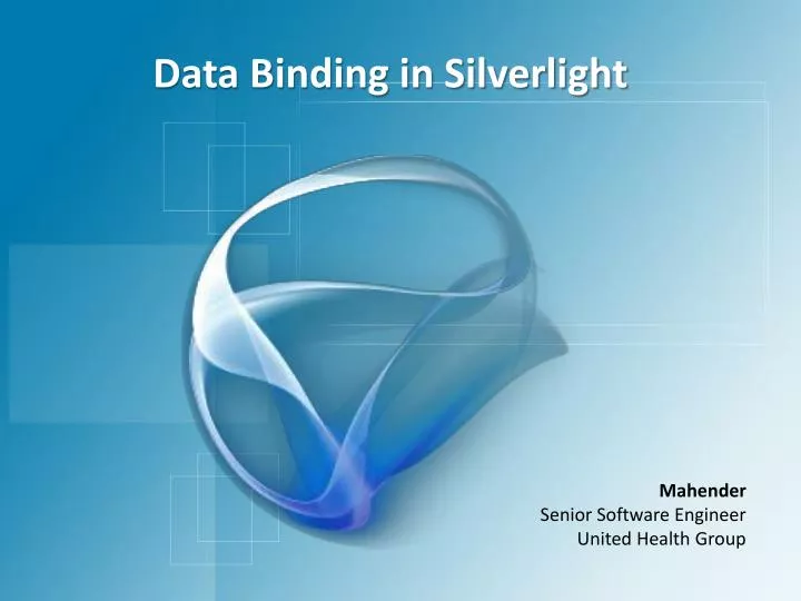 data binding in silverlight
