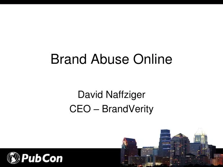 brand abuse online
