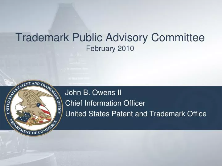 trademark public advisory committee february 2010