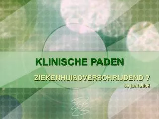 klinische paden