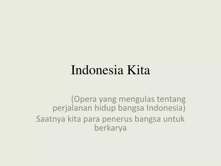 indonesia kita