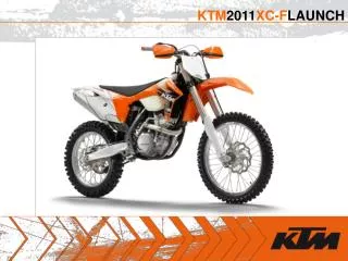 KTM 2011 XC-F LAUNCH