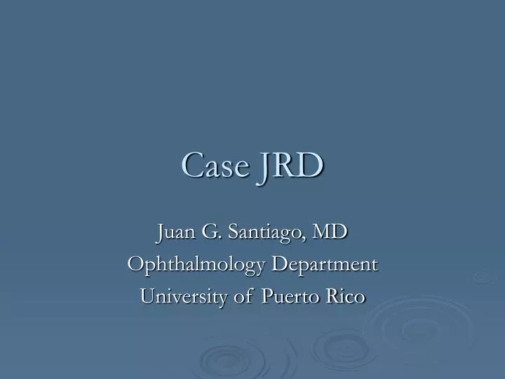 case jrd