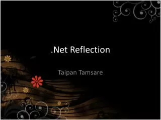 .Net Reflection