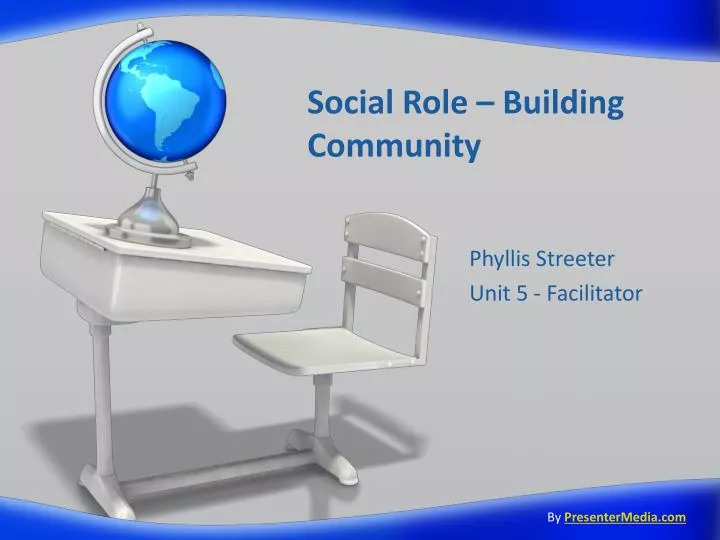social role building community