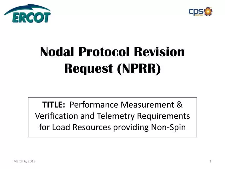 nodal protocol revision request nprr