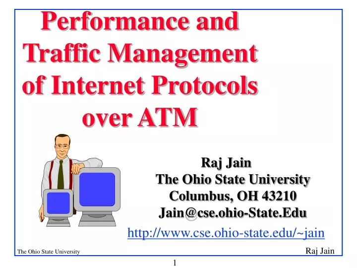 performance and traffic management of internet protocols over atm