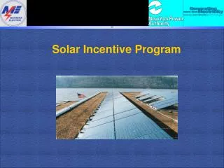Solar Incentive Program