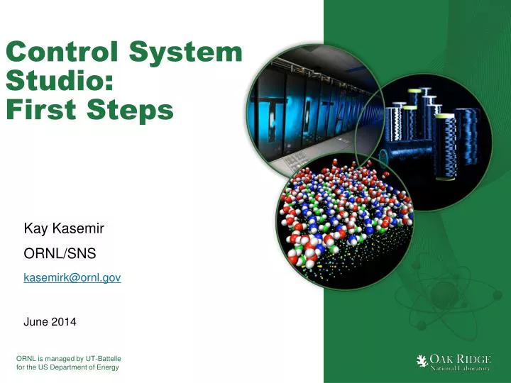 control system studio first steps