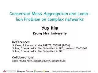 Yup Kim Kyung Hee University