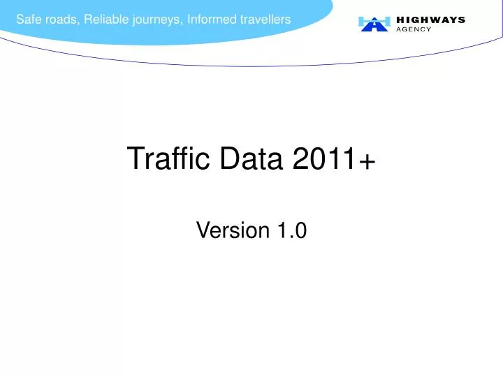 traffic data 2011
