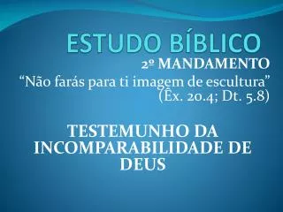 estudo b blico