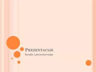 prezentacije