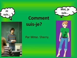 comment suis je par mme sherry