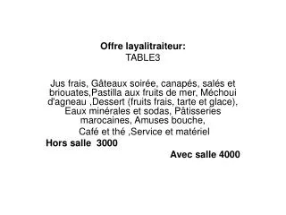 offre layalitraiteur table3