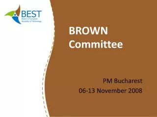 BROWN Committee