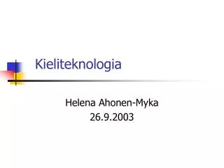 kieliteknologia