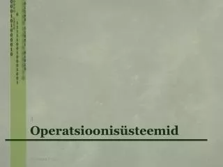 operatsioonis steemid
