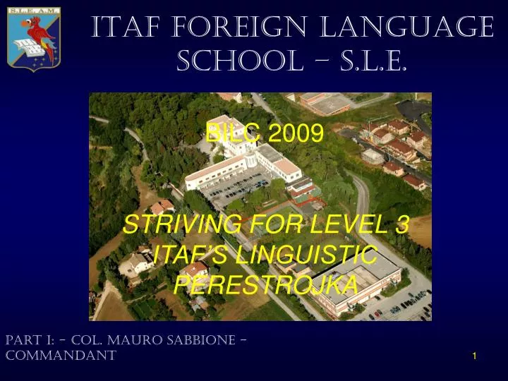 itaf foreign language school s l e