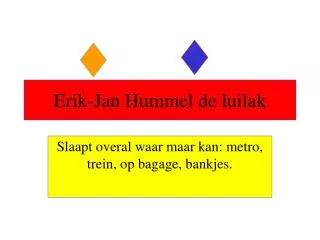 erik jan hummel de luilak
