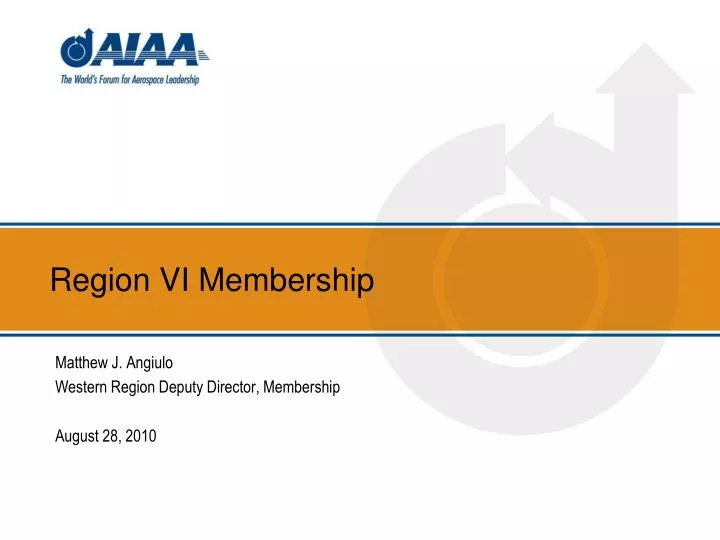 region vi membership