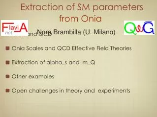 Extraction of SM parameters
