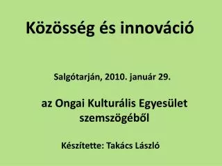 k z ss g s innov ci