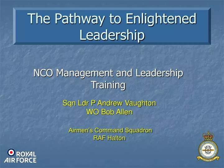 the pathway to enlightened leadership