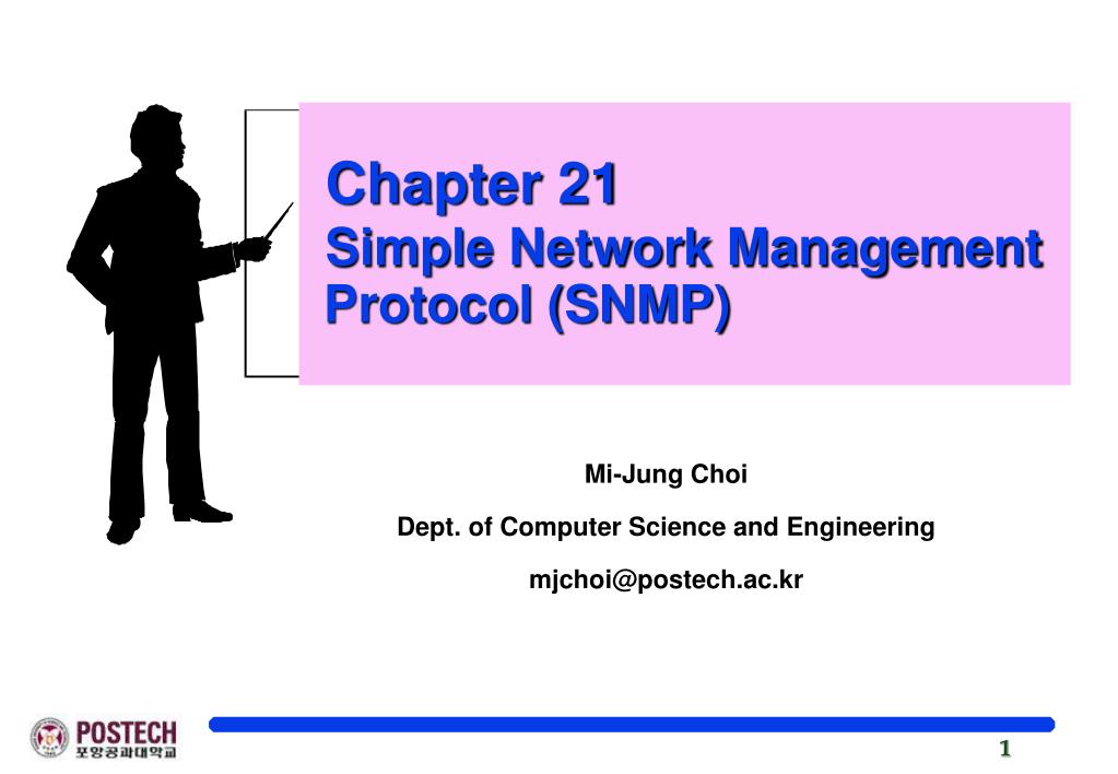 PPT - Chapter 21 Simple Network Management Protocol (SNMP) PowerPoint ...