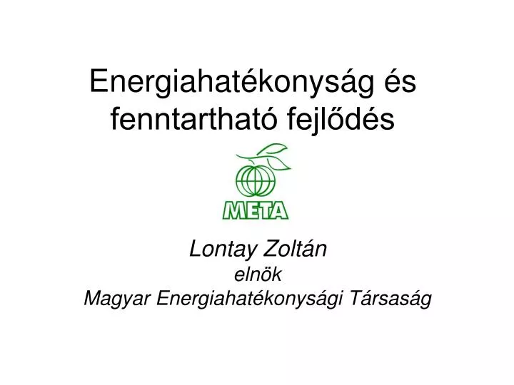 energiahat konys g s fenntarthat fejl d s