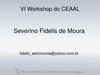 vi workshop do ceaal