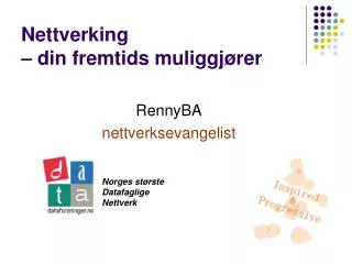 nettverking din fremtids muliggj rer