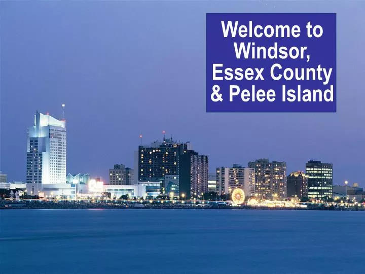 welcome to windsor essex county pelee island