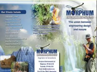Morphum Environmental Ltd Environmental Engineers and Consultants morphum