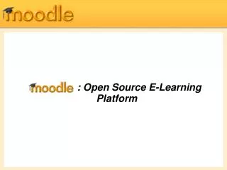 : Open Source E-Learning Platform