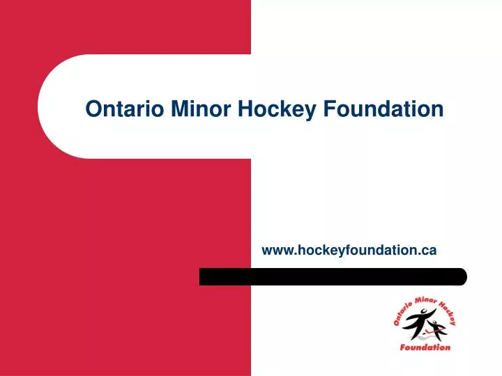 ontario minor hockey foundation