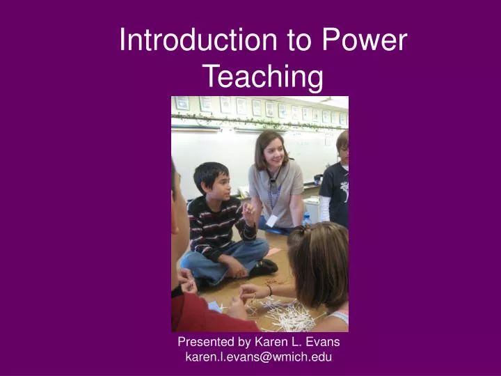 introduction to power teaching