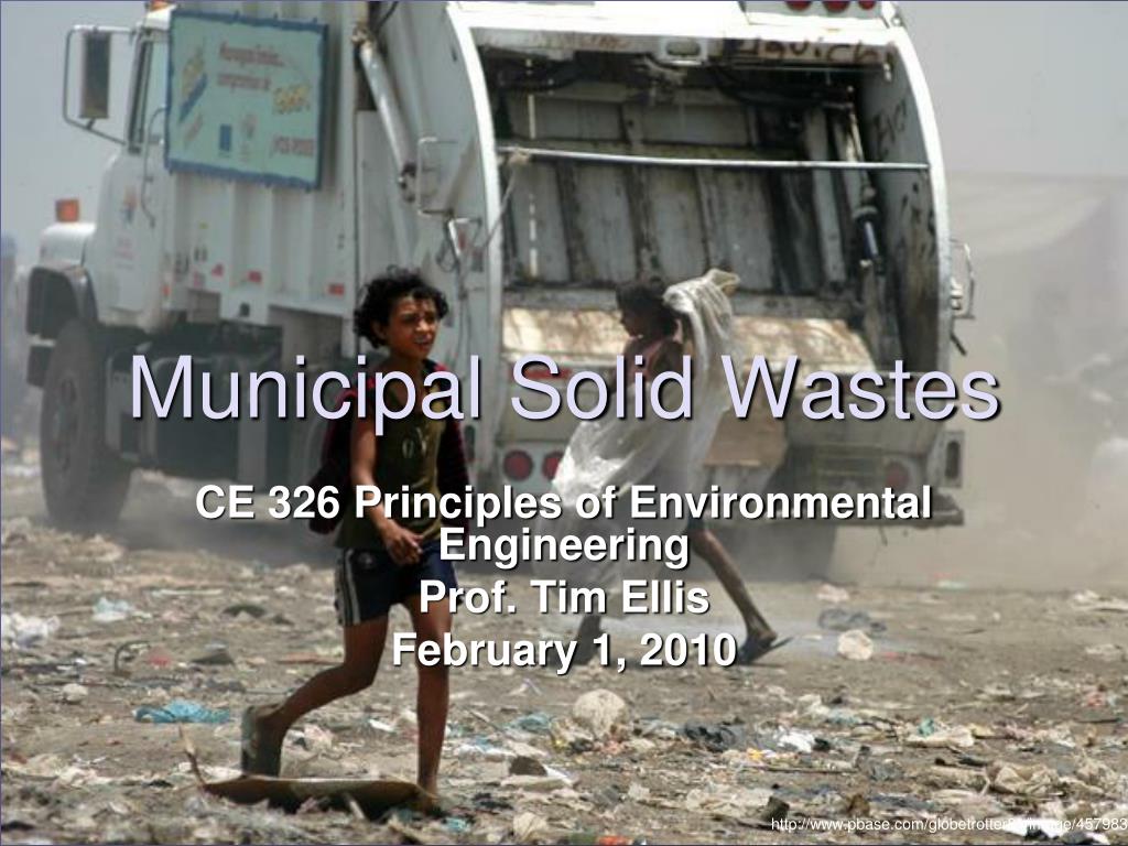 PPT - Municipal Solid Wastes PowerPoint Presentation, free download ...