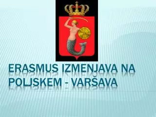 erasmus izmenjava na poljskem var ava