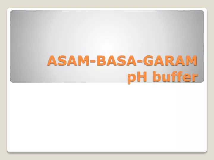 asam basa garam ph buffer