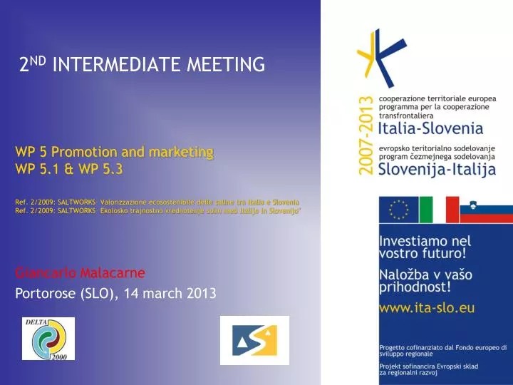 2 nd intermediate meeting