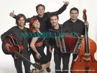 ansambel unikat