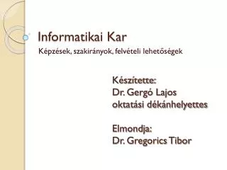 Informatikai Kar