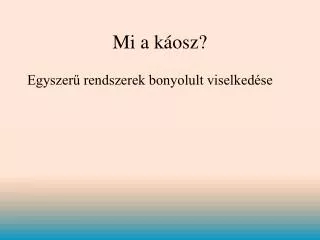mi a k osz