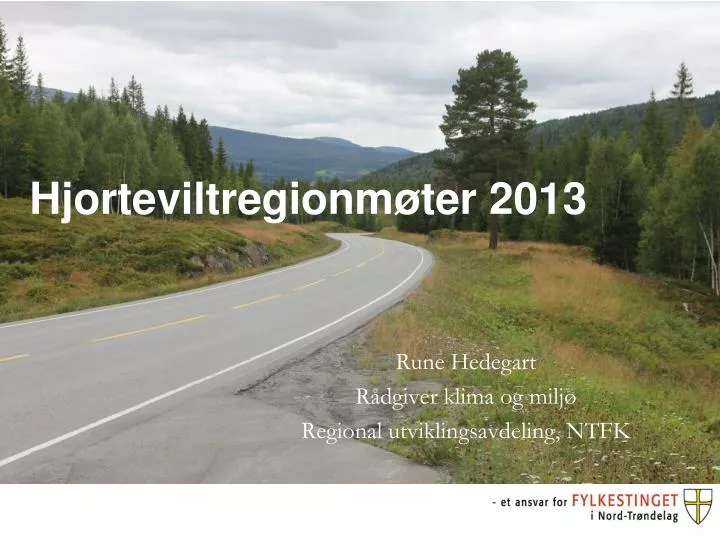 hjorteviltregionm ter 2013